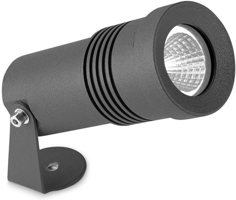 Leds-C4 Micro - LED-Außenstrahler Urban Grey 396lm 3000K IP65