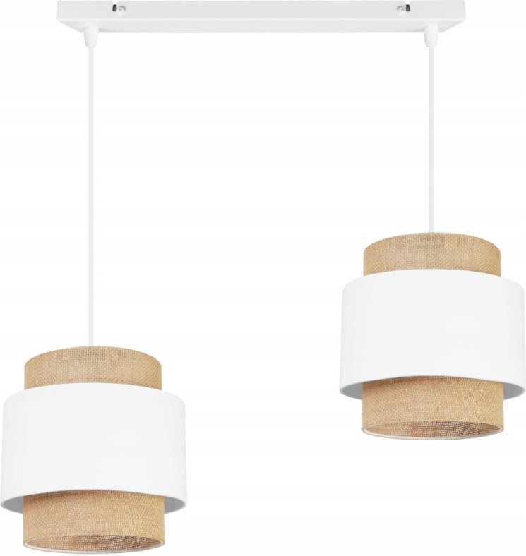 Hängelampe, Deckenleuchter, Lampenschirm, Boho Juta