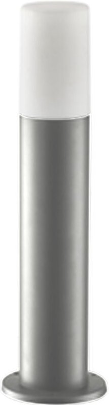 LED Pollerleuchte Edelstahl 80 cm hoch IP44 Grau Weiß rund mit Farbwechsel 3000+RGB K 450 lm Modern