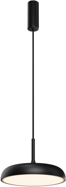 Maytoni Gerhard Moderne 30 cm Kuppel-Hängeleuchte, Schwarz, 3000 K, 800 lm