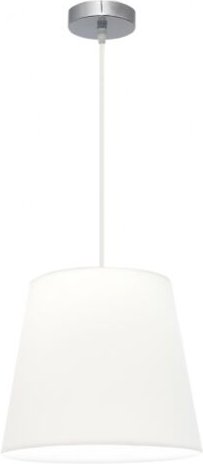 Hängeleuchte Maldivas 1xe27 Chrom/weiß Reg.35d de Fabrilamp