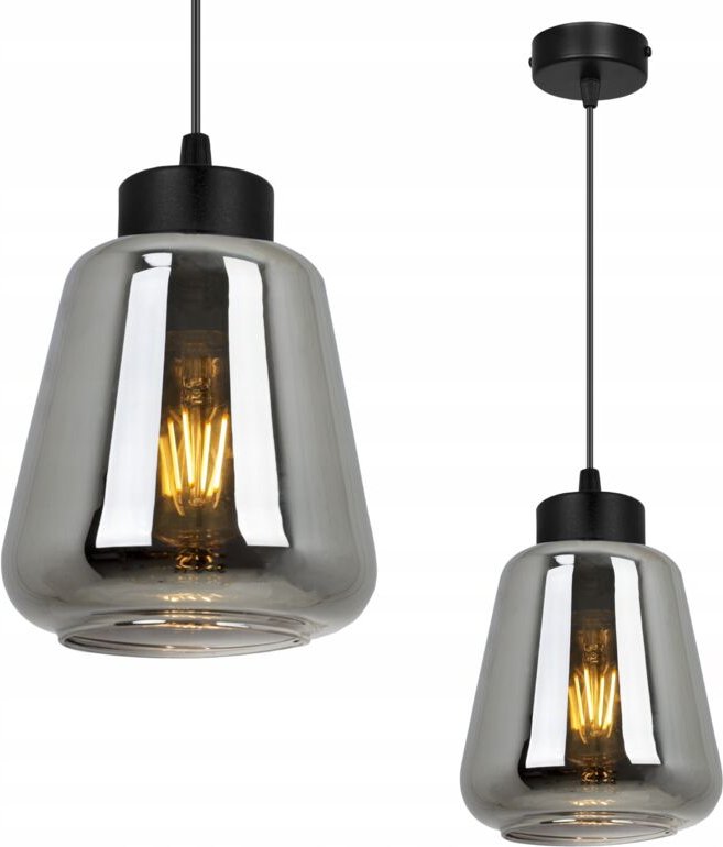 Moderne Elegante Hängelampe Mit Glasschirm