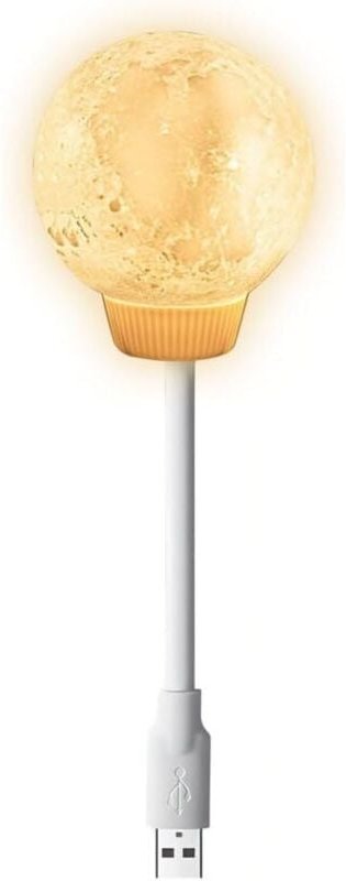 Mondlichter fürs Schlafzimmer, Mondlampe LED-Mondlampe, Nachtlicht, USB-betrieben, Sprachsteuerung mit Timern Schlafzimm...