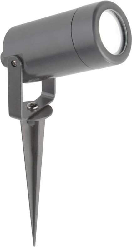 Searchlight - Außenleuchte Steckleuchte Spotstrahler Spot schwenkbar Grau GU10 Gartenleuchte