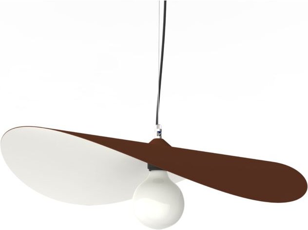 Piuma sospensione bicolore opaco