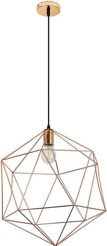 Privatefloor - Deckenlampe - Vintage-Design Pendelleuchte - Lara Gold