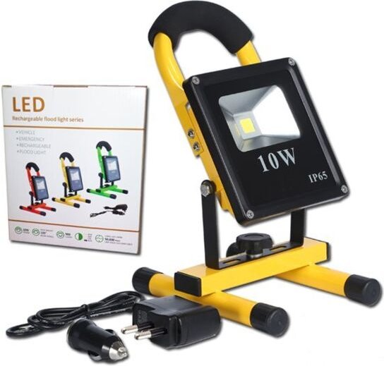 Talox Dünner 10-W-LED-Akku-Strahler