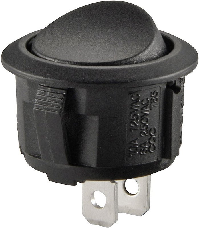 1587629 Wippschalter TC-R13-208A-02 250 v/ac 10 a 1 x Aus/Ein rastend 1 St. - Tru Components