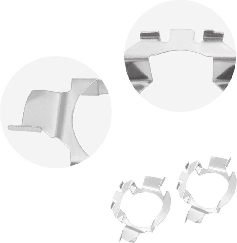 par de soportes adaptadores para faros LED H7 de Eosnow para Buick