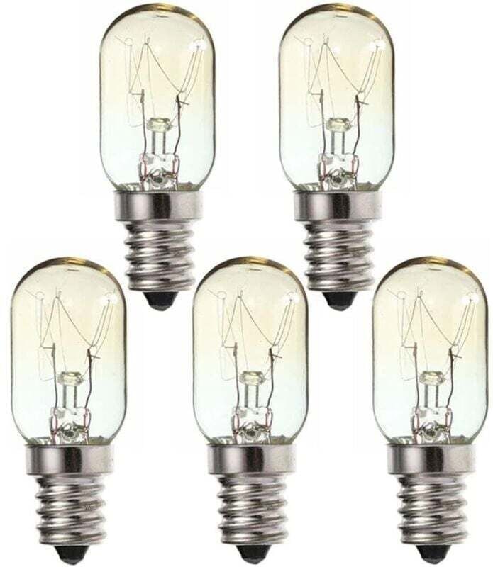 E14 LED-Lampe, 5er-Pack, 15 W, 230 V, kleine Edison-Schraubglühbirne, warmweiß (2700 K), E14-Lampe für Nähmaschinen, Pyg...