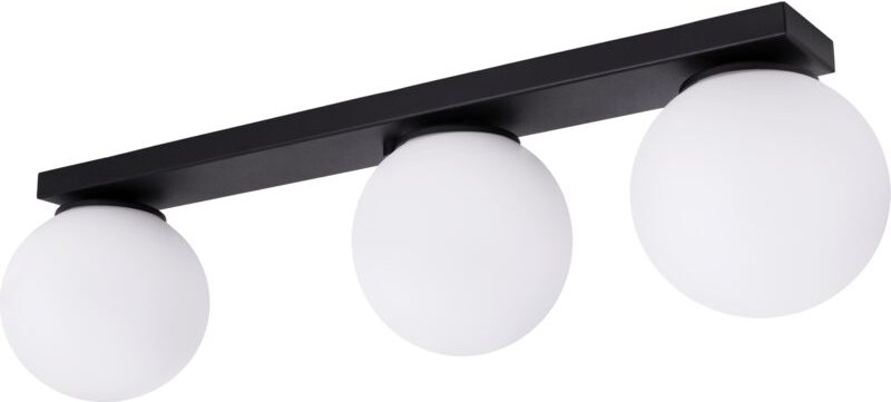 Alta Weisse Deckenleuchte 3 Flache Breiten Fuss E14