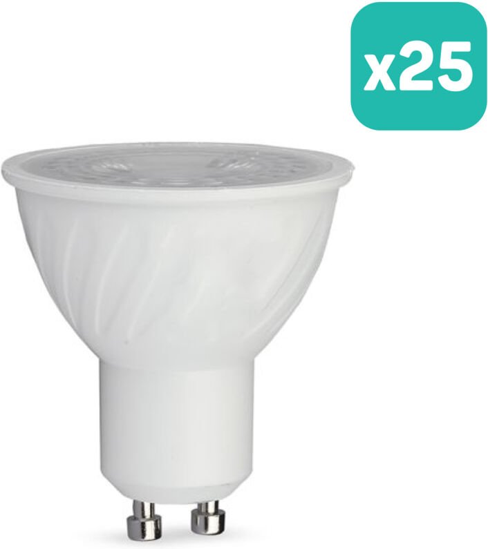 V-TAC LED-Spotlight – CREE – GU10 – Linse 38° – IP20 – Weiß – 4,5 W – 345 Lumen – 3000 K - 25er-Pack