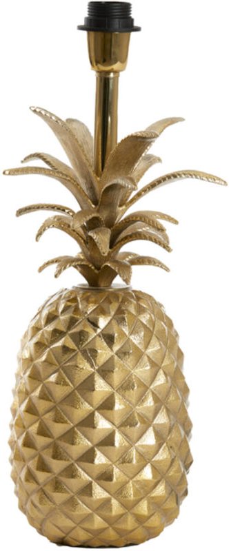 Tischlampe - Pineapple - gold - metall - - Light&living