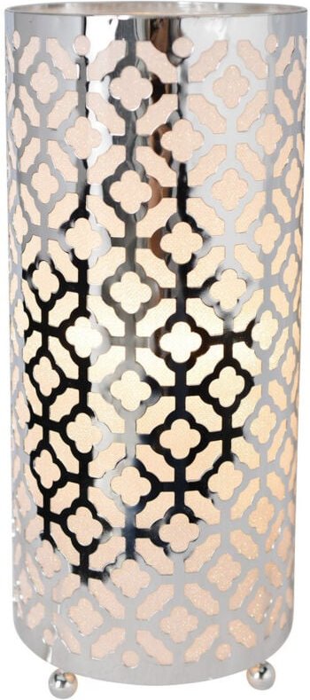 Naeve CLASSIC Zylindrische Tischlampe Chrom 1xE27