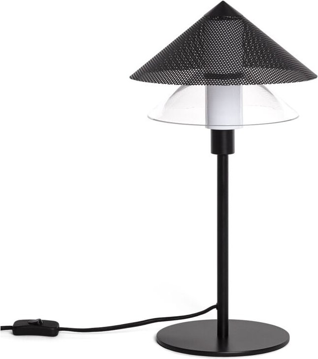 Efectoled - Tischlampe Metall Hesper Schwarz