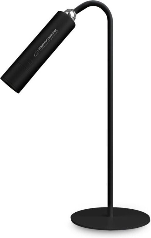 Eld118k Lampe de Schreibtischlampe led 3in1 schwarz - Esperanza