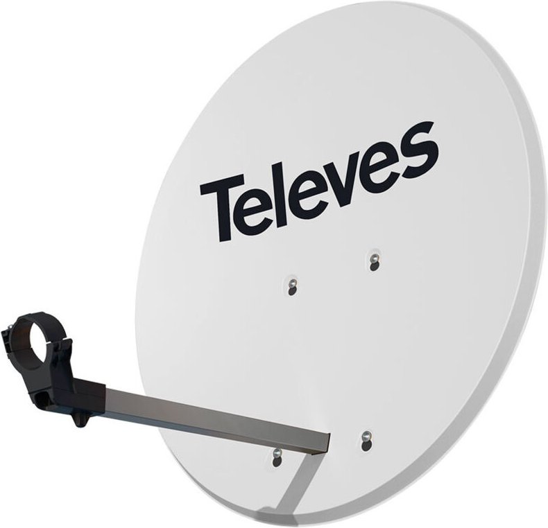 Televes - Parabolantenne diam.63cm Offset Aluminiumscheibe Farbe white