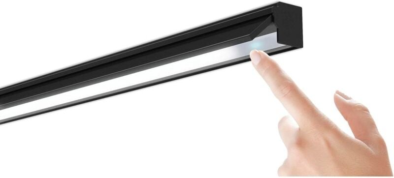 Forma e Funzione Unterbauleuchte KOS DualColor, LED Küchenleuchte schwenkbar, Arbeitsleuchte dimmbar, Sensorschalter, Al...