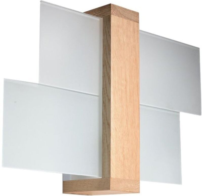 Wandleuchte Astro 1 E27 Naturholz Lumilo 00.163.77