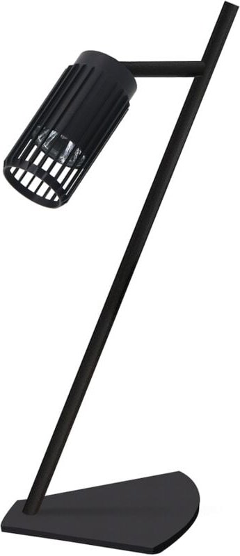 VERTIKALE SCHWARZE STUDENTENLAMPE 1xGU10