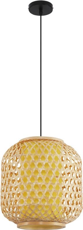 Bambus-Deckenlampe - Hängeleuchte im Boho-Bali-Stil - Ubon Natural wood