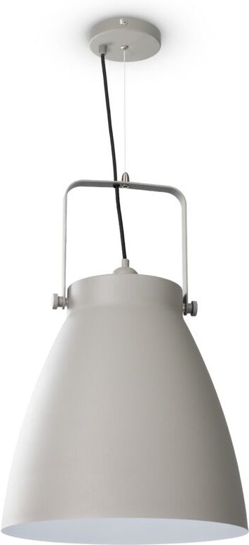 Pendelleuchte Esszimmer Hängelampe Küchenlampe Esstischlampe Industriell Modern Pendelleuchte - Grau, Weiß (Ø39 cm) - Pa...