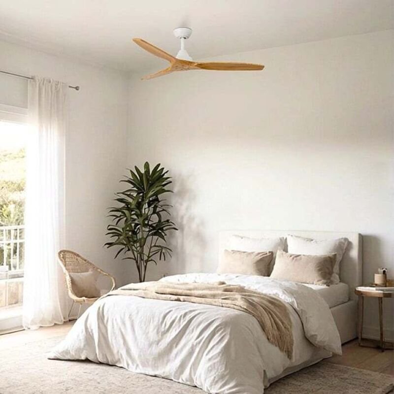 MORELOS M Ventilator ohne Licht weiß Ø132