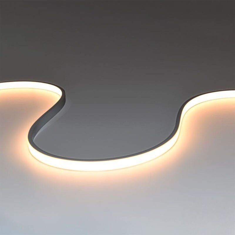 Flexibles LED-Neon 24V DC - 5 x 11 mm - 5 Meter - Komplettset -