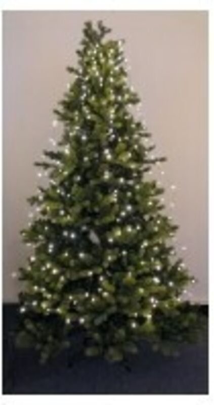 Hellum LED-Lichterkette Tauperlen 12 Stränge LED ww 577822