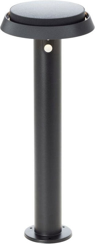 Brilliant - Solar-Außenstehleuchte Alvero 4W warmweiß Bewegungsmelder Garten-Wege-Sockelleuchten