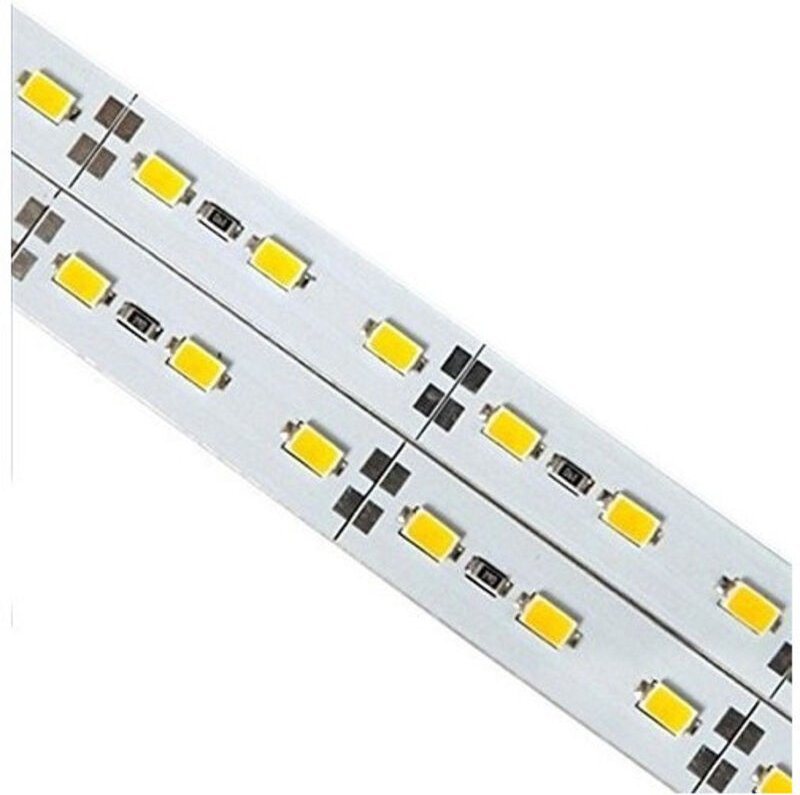 Trade Shop - streifen starre streifenleiste 1 meter led 5630 7020 5050 13W 72 led heiss kalt -