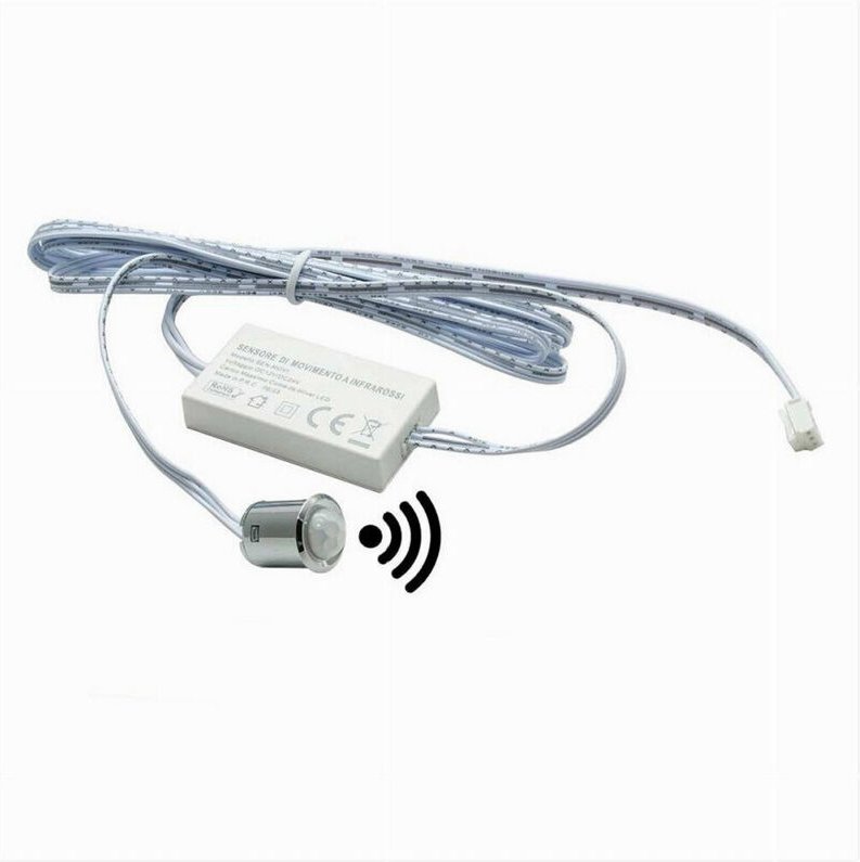 Trade Shop Traesio - Trade Shop - sensor interruttore infrarossi passagg pir luci strip led strip 12/24V -