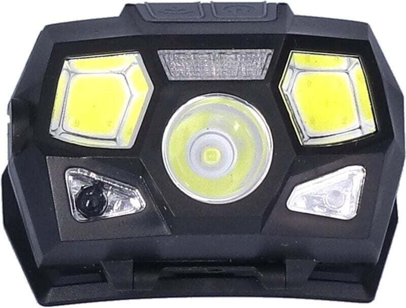 Lampe Frontale Haute Luminosité Longue Autonomie Capteur Tactile Réglable 60 Degrés Sport