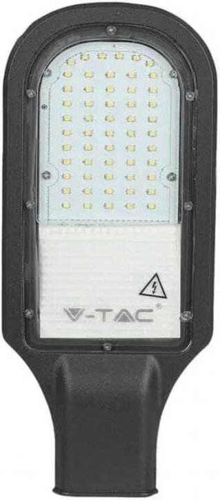 V-tac - led Straßenleuchte Samsung Chip 30W Dunkelgrau Naturweiß IP65