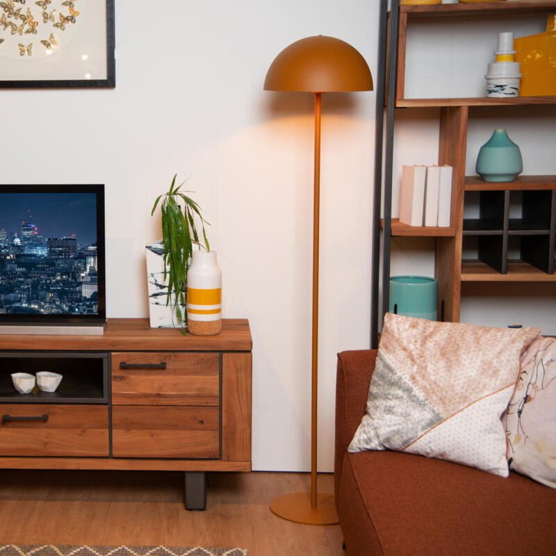 Siemon - Stehlampe - ø 35 cm - 1xE27 - Ockergelb - Lucide