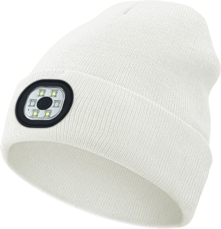 Unisex-Mütze mit Licht, USB-aufladbare, freihändige Stirnlampe, LED-Mütze, Wintergeschenk für Männer, Väter, Ehemänner, ...