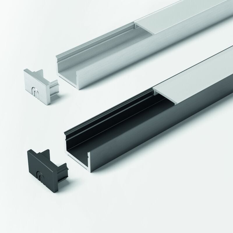 Format led ChannelLine D2 opal schwarz L=2000 Profil H5587021