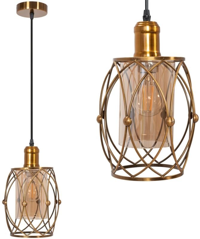 Toolight - deckenlampe APP1128-1CP gold