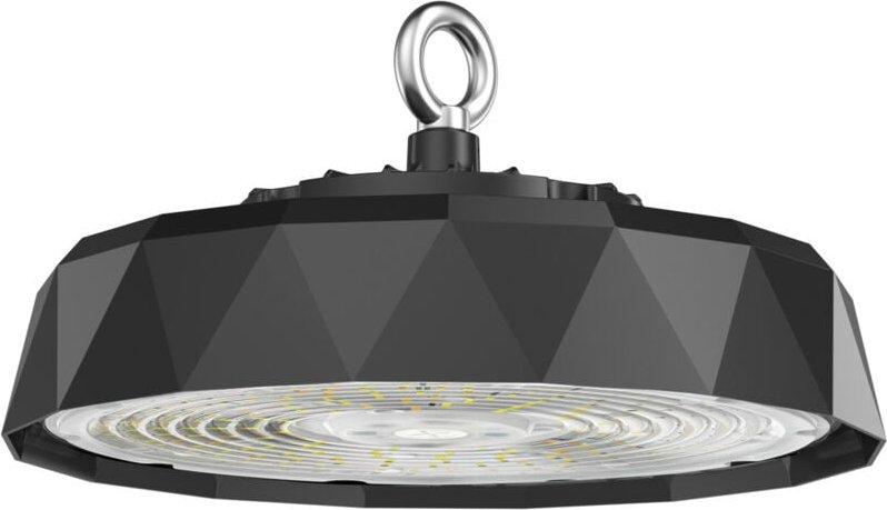 LED-Hallenstrahler High Bay Industrial UFO 200W 90º 160lm/W MOSO Dimmbar DALI HBM 3000K Warmweiß
