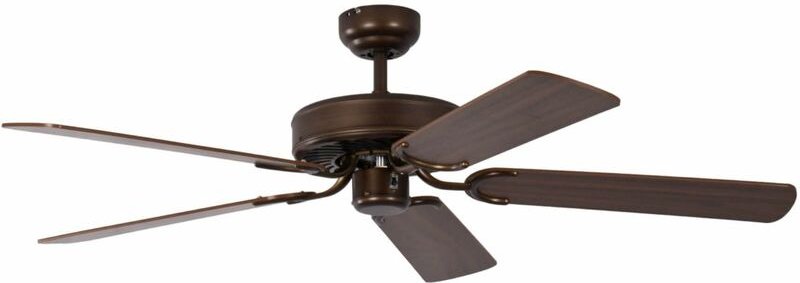 Deckenventilator Potkuri Bronze / Mahagoni