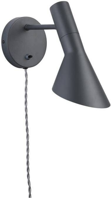 Wandleuchte "Marlene" mit Kabel und Stecker