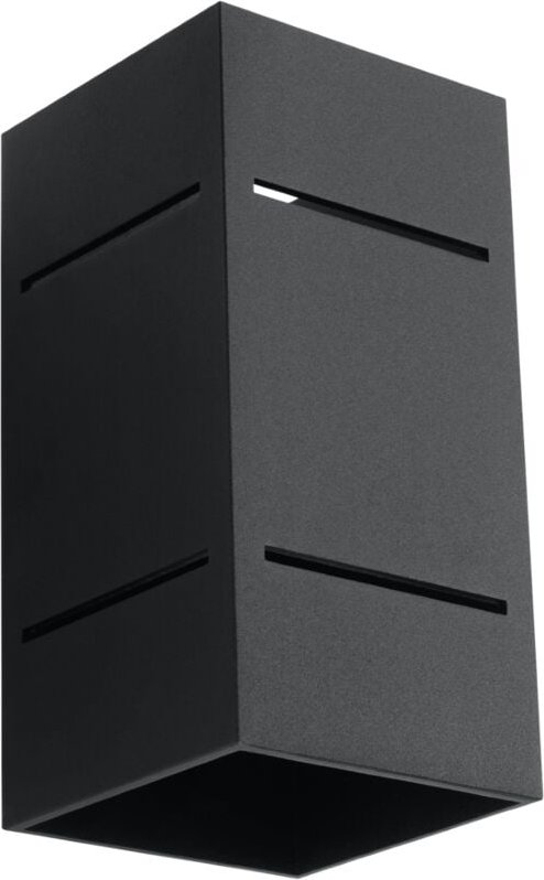 Wandleuchte VEZIR 1 G9 Schwarz Aluminium Lumino 04.459.78