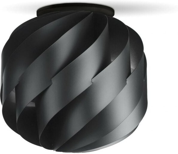 Linea Zero - Schwarze Deckenleuchte Cm. 40 x 39 Std