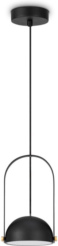 Led Lampe Pendellampe Esstisch Wandleuchte Tischleuchte Deko Wohnzimmer Rund Pendelleuchte, Schwarz - Paco Home