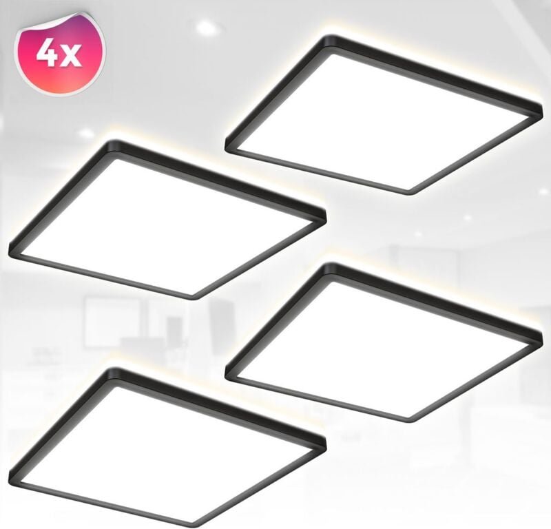Bundle 4x Ultraflaches LED Panel