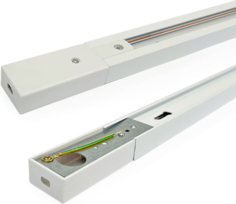 Schienenstreifen 2m 1F Weiß HQ