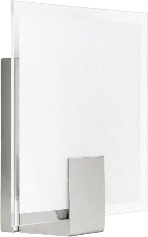 Sonian 90324/13 Wandleuchte E14 40 w led Edelstahl, Weiß - Brilliant