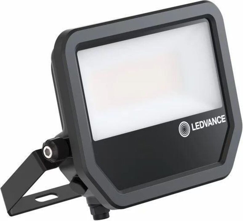 LED-Projektor 'Floodlight 50P' (41 w, 4000 k, 6000 lm), IP66/IK07, 20,1 x 17,9 x 4,3 cm, schwarze Farbe