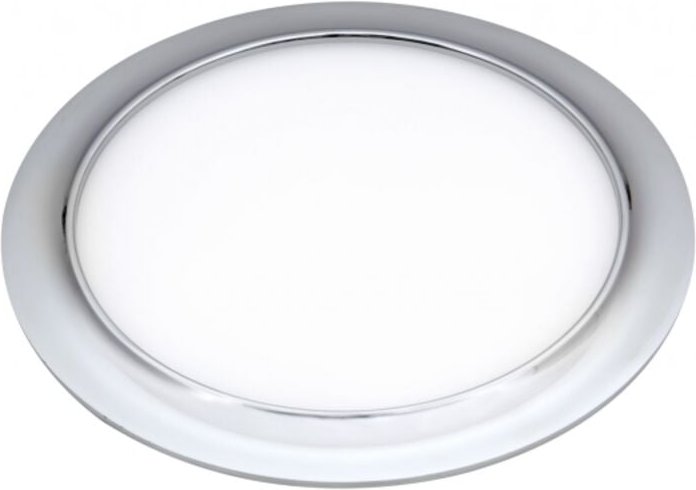 Fabrilamp - Downlight 15w 3000k trevor chrom 1,5x19x19 cm 1200lm schnitt 17d