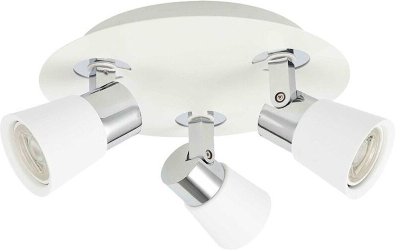 Deckenleuchte GU10 iris weiß cromo cr 25-135-03-000